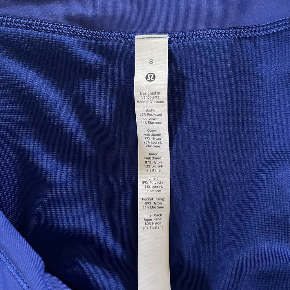 Lululemon SPEED UP MID-RISE LINED SHORT 4”
